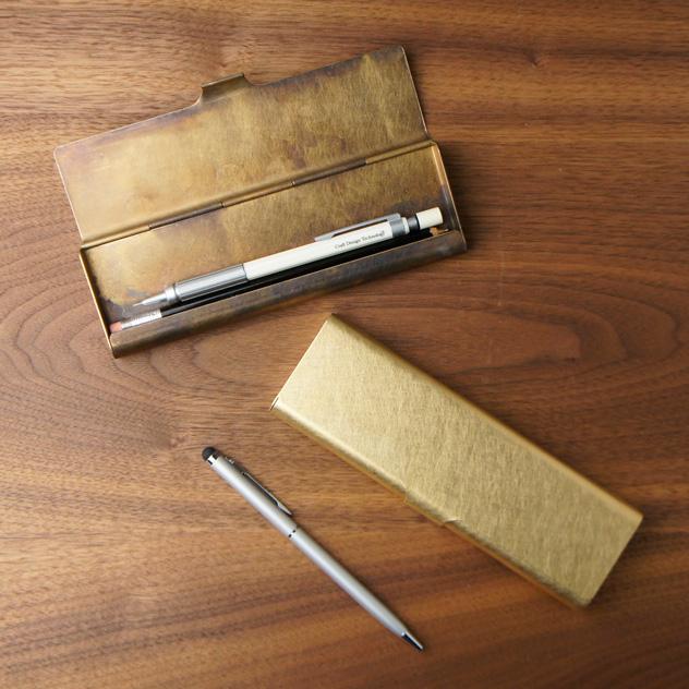 Picus 日本黃銅精品 真鍮筆盒 Pen Case