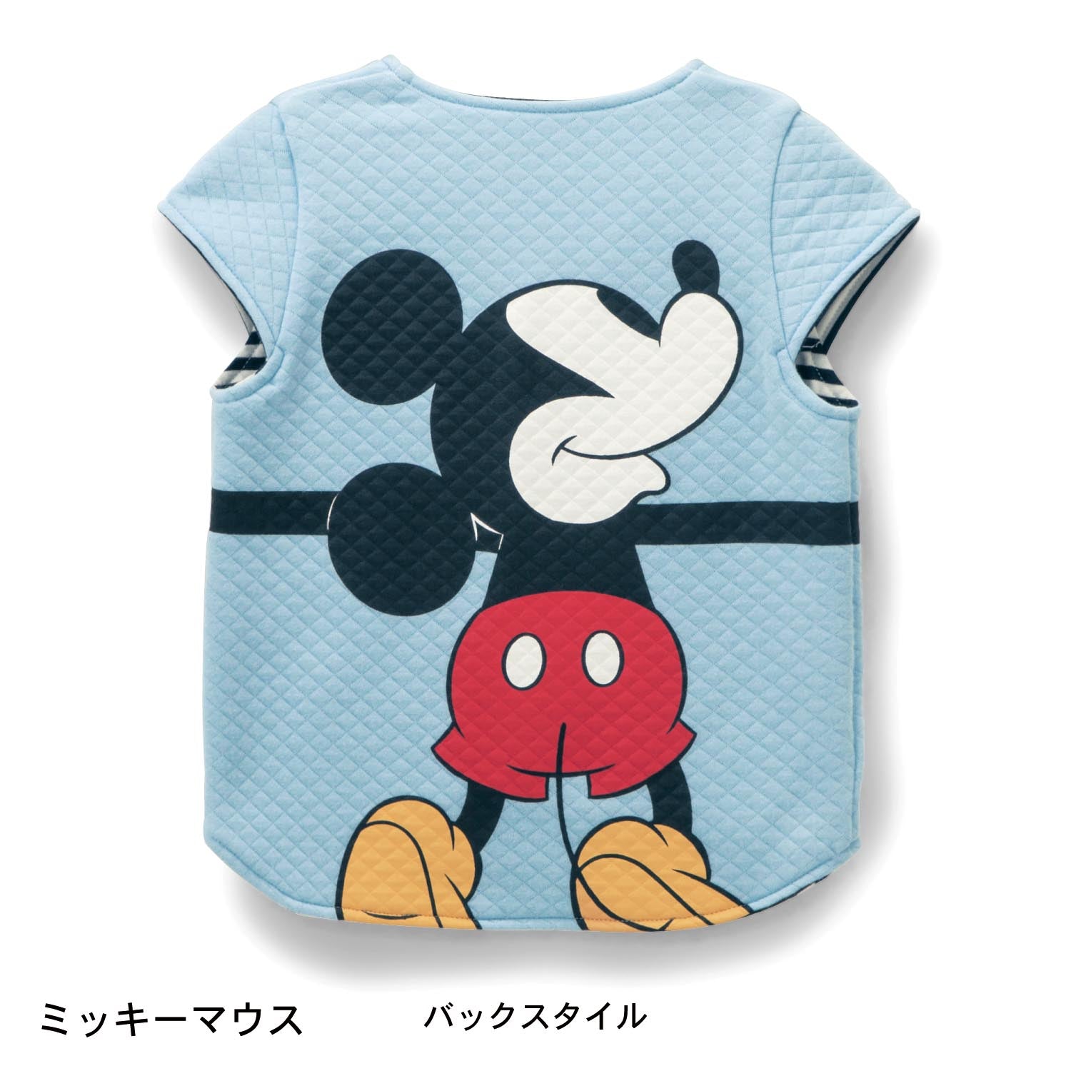 迪士尼卡通人物擁抱可愛針織棉背心 日本兒童服飾