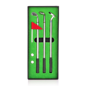 EFOSHM - 迷你高爾夫球造型三色原子筆套裝
