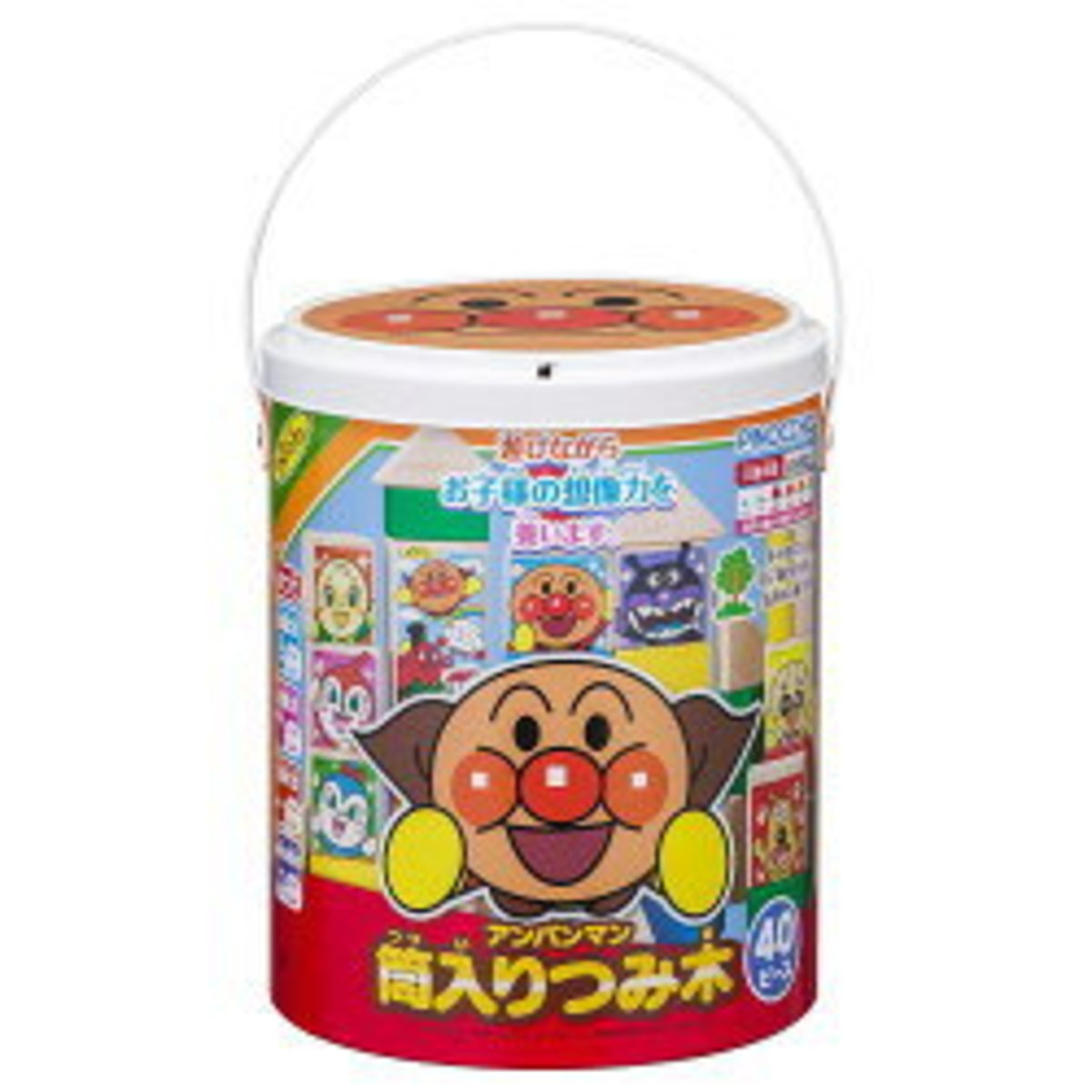 Pinocchio - 日本麵包超人積木玩具桶(適合1.5歲或以上兒童)