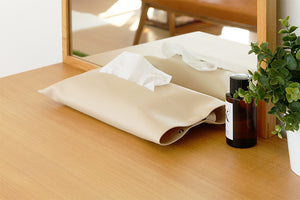 TEES FACTORY 日本製 可掛式皮革紙巾盒