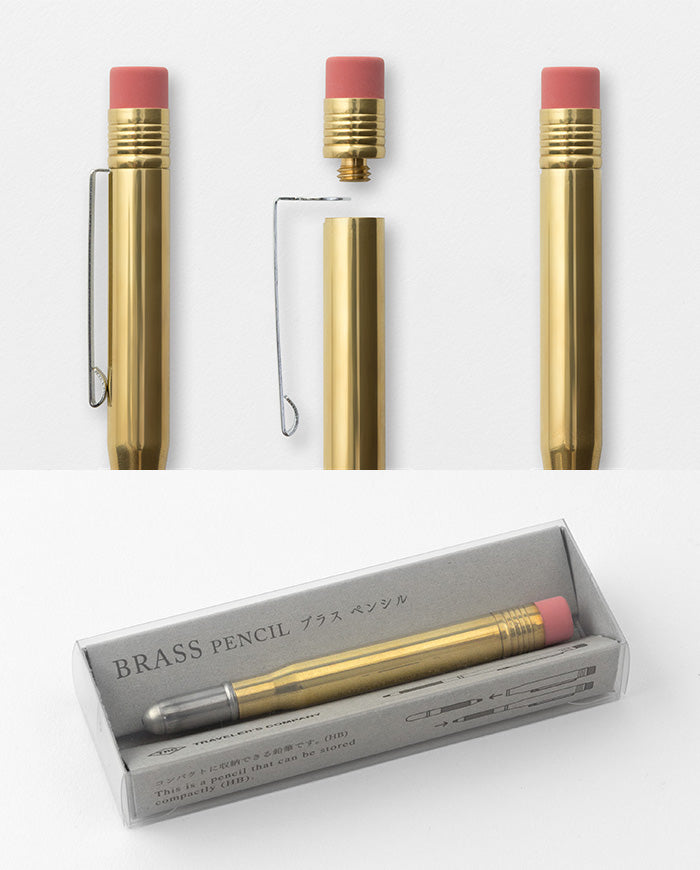 Midori 日本精美文具系列 黃銅鉛筆 Pencil
