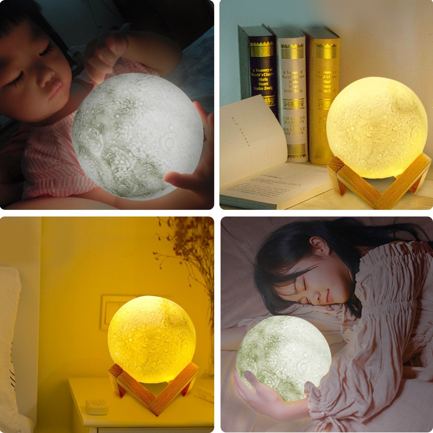 Abida 3D月球燈