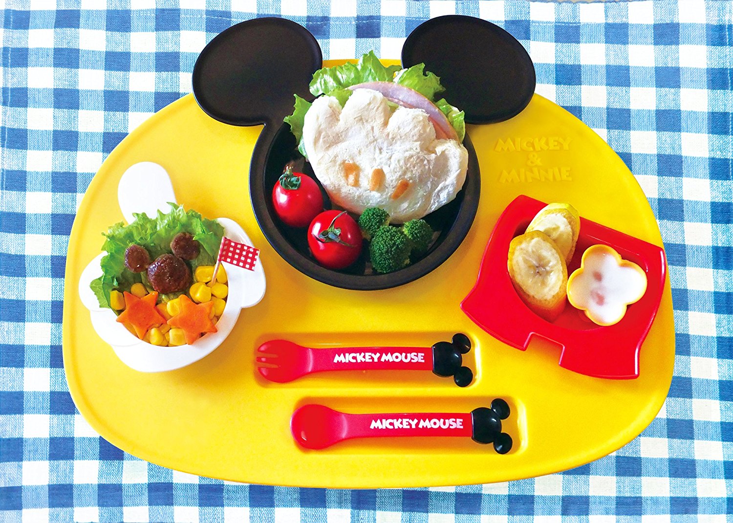 Disney 日本製 兒童餐具組