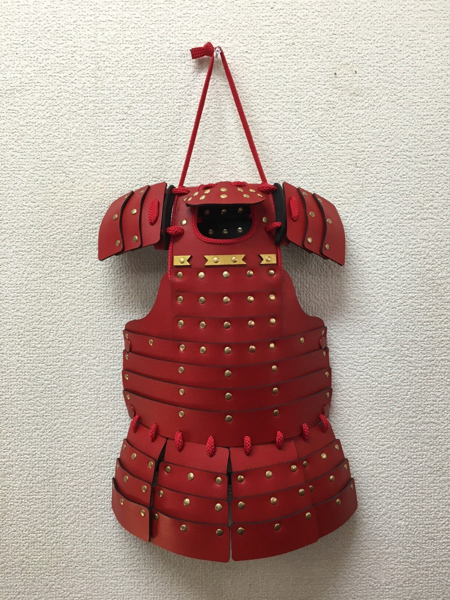SAMURAI AGE 日本製 寵物鎧甲 - 赤紅