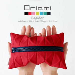 Oriami 日本製 3D 針織筆袋